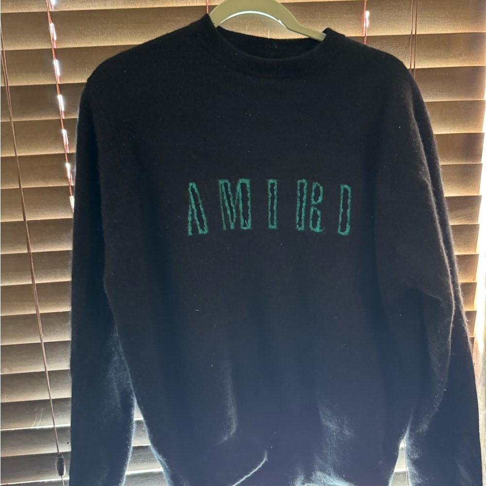 Amiri Black Sweater